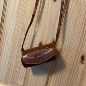 Small going out purse lightweight Crossbody dark brown